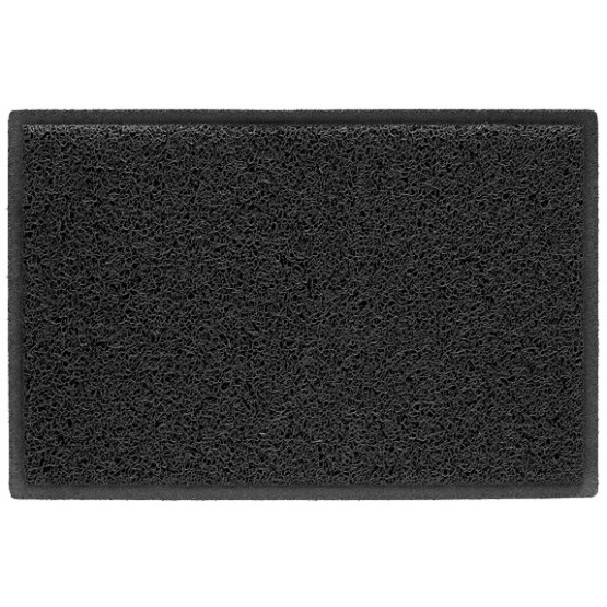 Tapete Capacho  Vinil Kap Preto 10mm 60x40cm 100%PVC