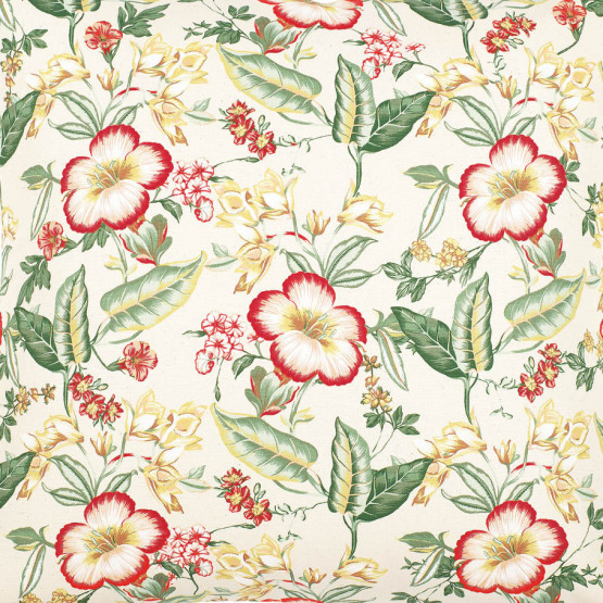 Lonita Bio Decor Catalina Vermelho Karsten Estampada Larg.140cm 100% Algodão