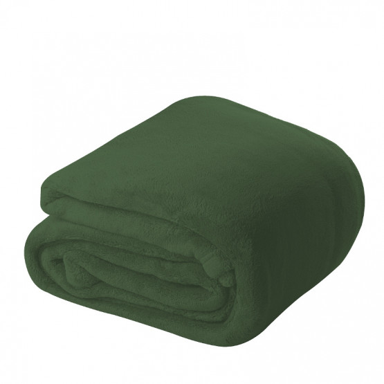 Cobertor microfibra Solteiro - Corttex: Cor: Verde