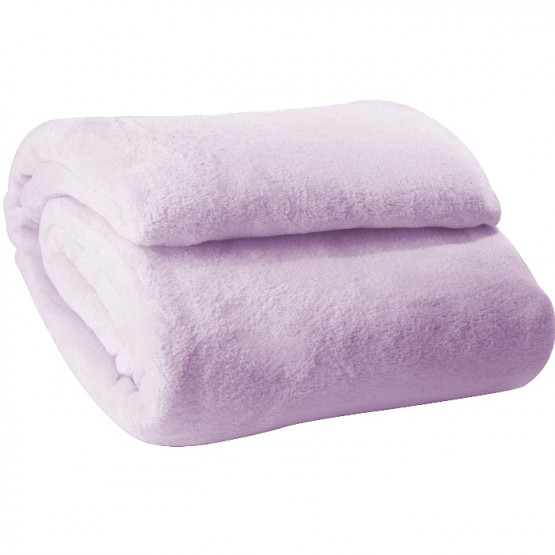 Cobertor microfibra casal- Corttex cor: Lavanda