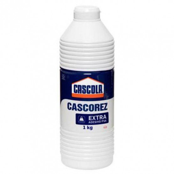 COLA BRANCA PVA CASCOREZ EXTRA 1KG - PREÇO P/ UNIDADE