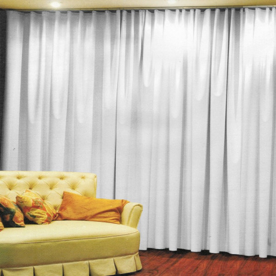 Cortina Blackout Dupla Face para Trilho para janela Alt 180cm x  280cm Larg