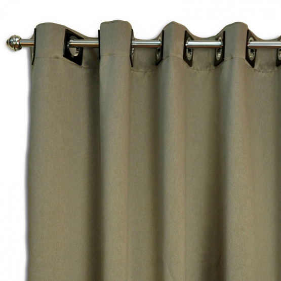 Cortina para Janela Kopi com Ilhós Tecido BLACKOUT Alt. 180cm x  p/ até 200cm Larg.