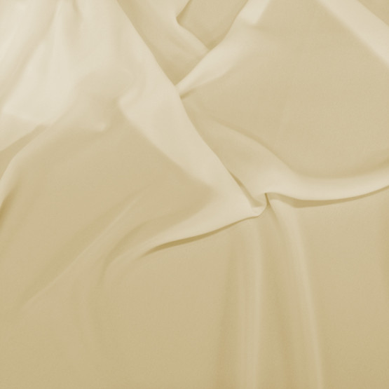 Tecido Crepe Georgette Moss Microfibra Leve Bege