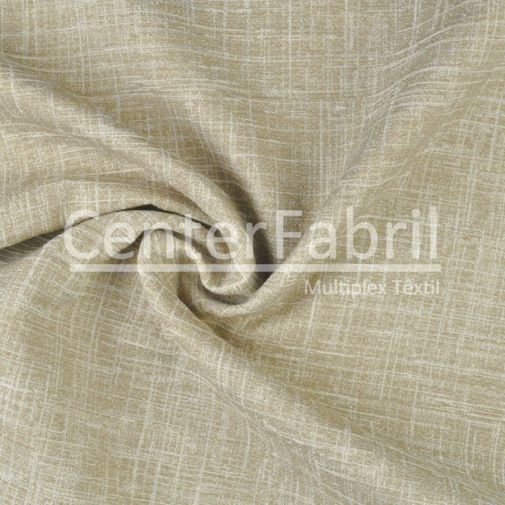 Tecido Jacquard Dupla Face Des Linho Bege Largura140cm 58%Algodão/42%Poliester . Conserv1-H/2-2/3-3/5-3/6-8