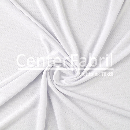 Tecido Malha Dry Gym Microfibra Branco Larg 180cm 100%Poliamida 135g/m2 -Preço por Metro. Conserv1-H/2-2/3-3/4-4/5-4/6-8/6-3