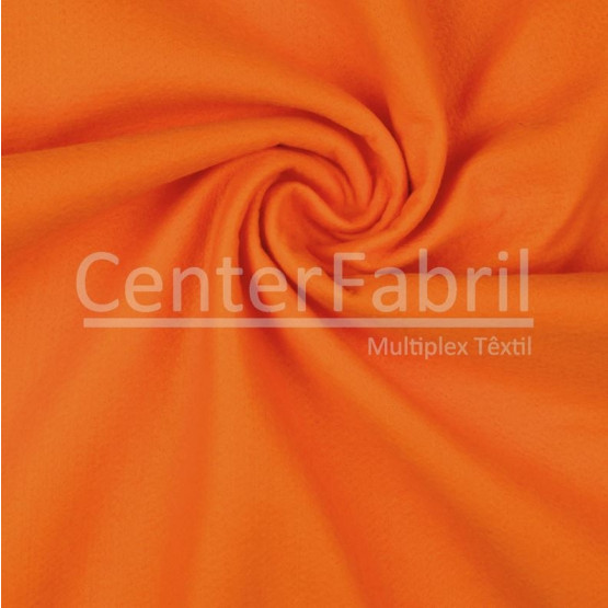 Feltro Feltycril Liso Laranja Toscana cor 206 Larg.140cm 100% Poliester 