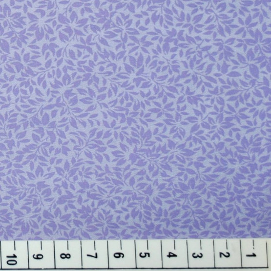 Tricoline estampada floral Lilas 100% algodão  