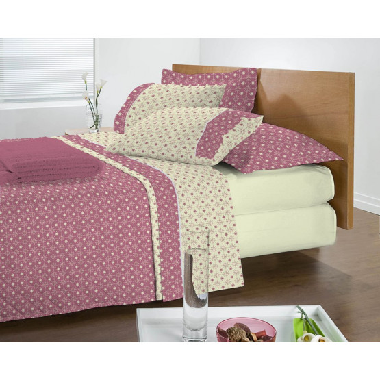Jogo cama Casal percal 180 fios - 06315202816 ******** 4 PEÇAS