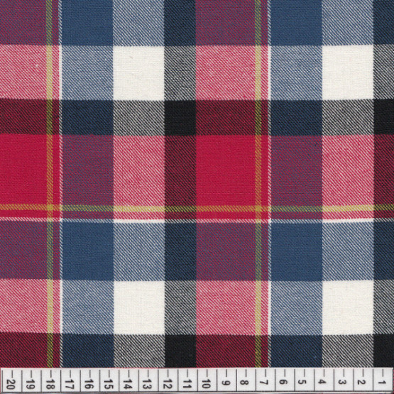 Flanela Xadrez Hud 147cm 100%Algodão