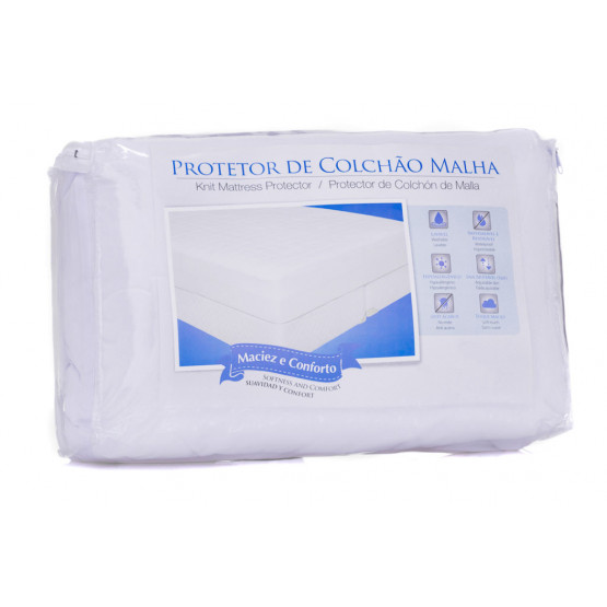 Potetor Colchao Berco Malha 100%Algodao 70x130x20cm -PMEIRBB