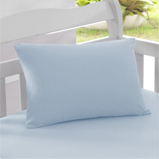 FRONHA BERCO 28x35cm MALHA SOFT AZUL CLARO 100% ALGODÃO -093