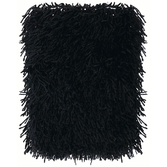 Tapete Galax 100 x 150cm cor: Preto - São Carlos