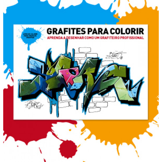 Livro: Grafites de Colorir