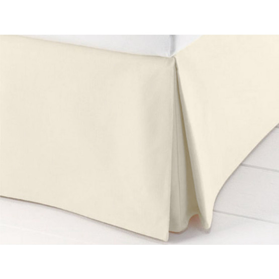 Saia para Cama Box Solteiro - Granitê Rústico Natural-Marfim - Sultan