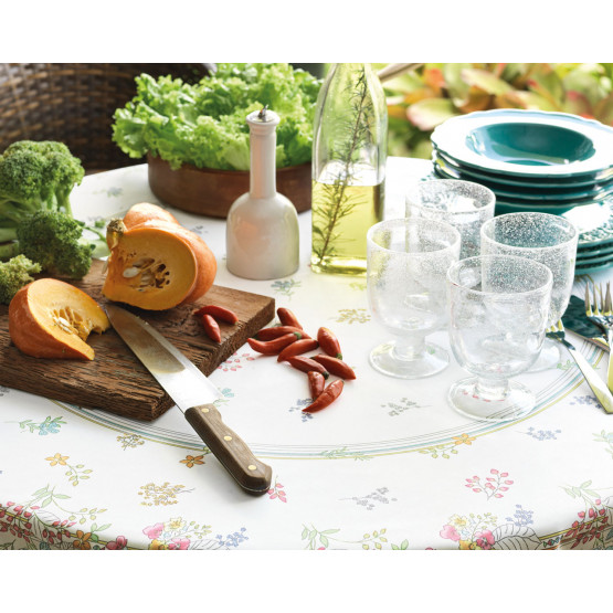 Toalha de Mesa Retangular Sempre Limpa para 6 lugares - Jessy - Karsten