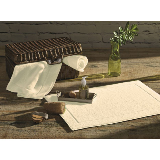 Toalha Piso Juliet 50x70cm cor 193 Marfim 100%Algodão
