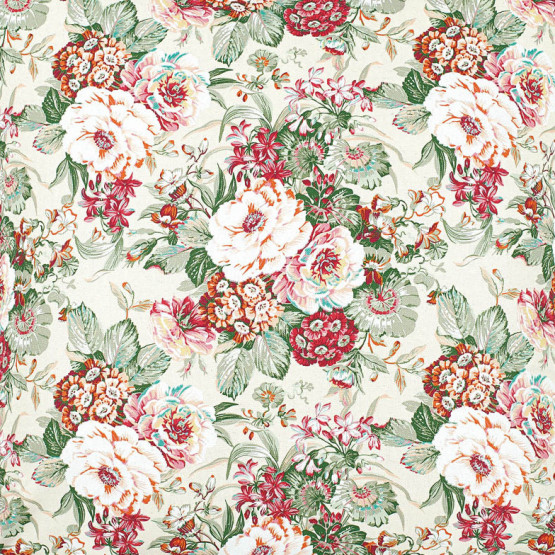 Lonita Bio Decor La Serena Vermelho Karsten Estampada Larg.140cm 100% algodao