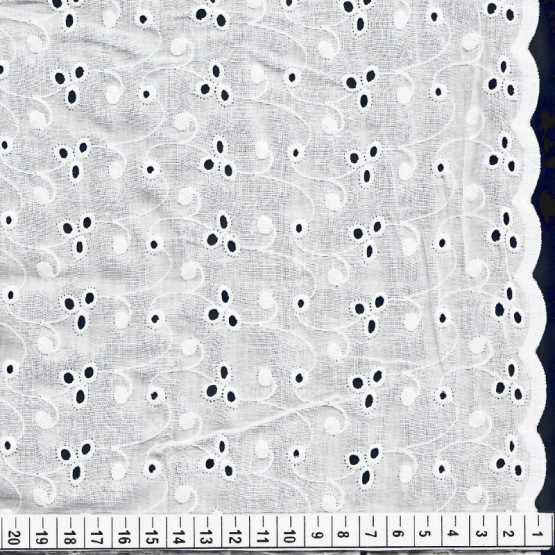 LAISE IMPORT 100%ALGODAO LG.138cm RefC813553G1 Cor Branco