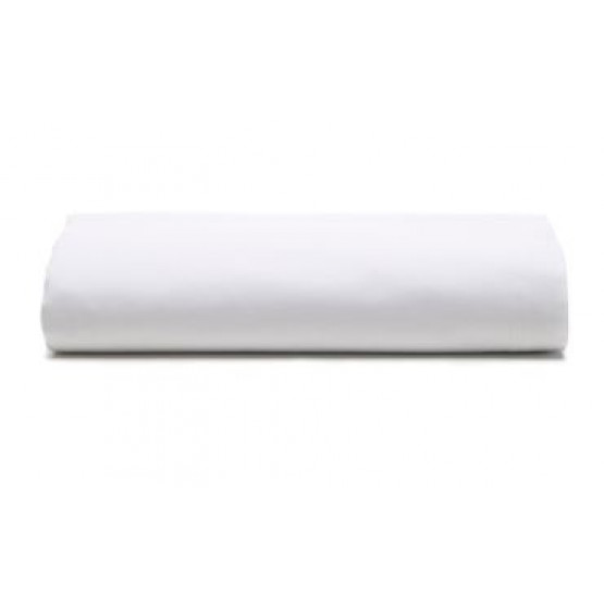 Lençol Casal Unique Percal 180Fios Branco c/ Elástico 140x190x30cm Alt 100%Algodão