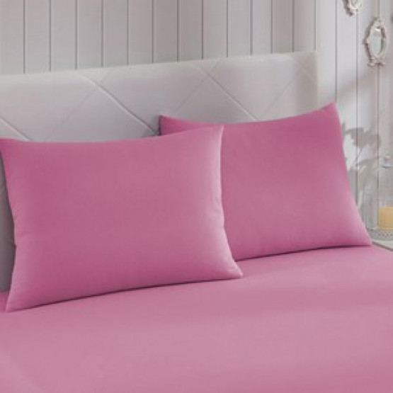Lençol Solteiro Avulso em algodão Rosa - Santista