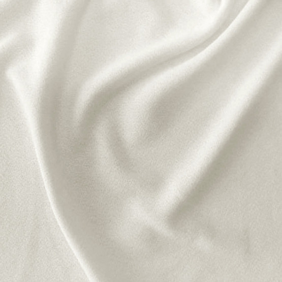 Malha Helanca Lisa Crepe Scuba Neoprene Branco Off White Larg 150cm 95% Poliester/5% Elastano ref.10002