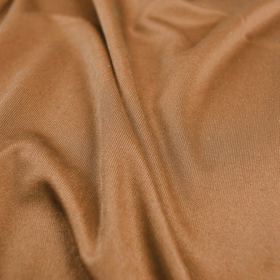 Tecido Lingerie Malha com elastano Lisa Hot Coffe -  Preço por metro