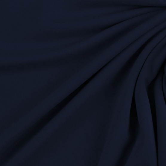 Malha Montaria Novara Marinho Larg.150cm 76%Poliester 20%Viscose 4%Elastano 336gr/m2 ref327cor0078 - Venda por Metro