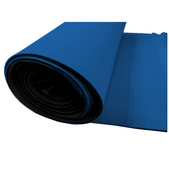 Tecido Similar ao Neoprene Surf/Mergulho Royal Esp.3mm Larg 1,30 mt Comp Sup.100%Poliester Int.100%Policloropreno