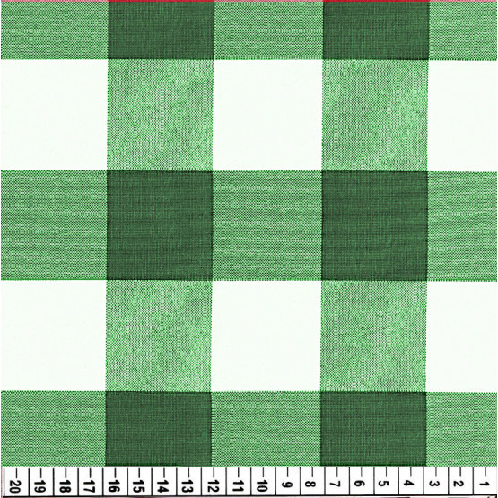 Tecido Oxford Xadrez Verde Menta  Atoalhado xd4 Larg. 147cm 100%Poliester 160gr/m2
