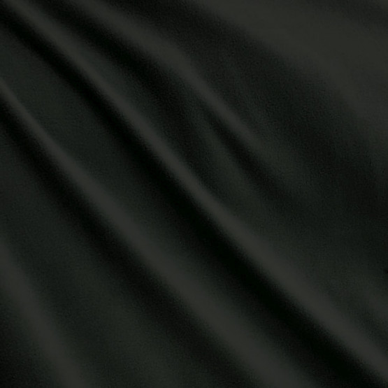 Tecido Malha Plush Satin Preto Largura 150cm 100%Poliester - preço por metro