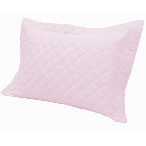 Porta Travesseiros Matelassado Cassis / Lilás 50cm x 70cm  - Sultan