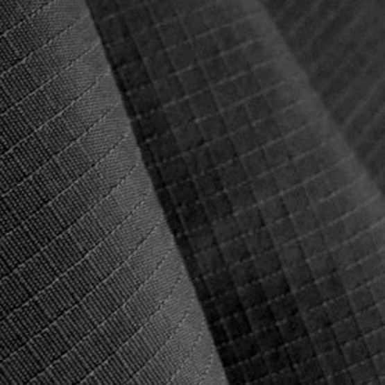 Tecido Brim Rip Stop Confort Profissional  Preto Larg.160cm Comp.  67%Algodão/33%Poliester - 260gr/m². Conserv1-D/2-2/3-2/5-2/6-1/6-3