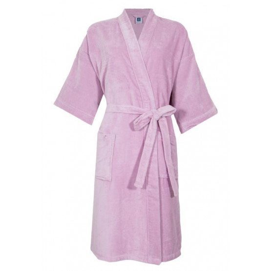 Roupão Santista Veludo Unique Rosa - Tam. Médio - Unisex