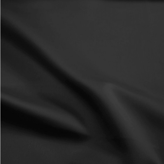 Tecido Cetim - Satin Italiano Sanjan Preto c/elastano 