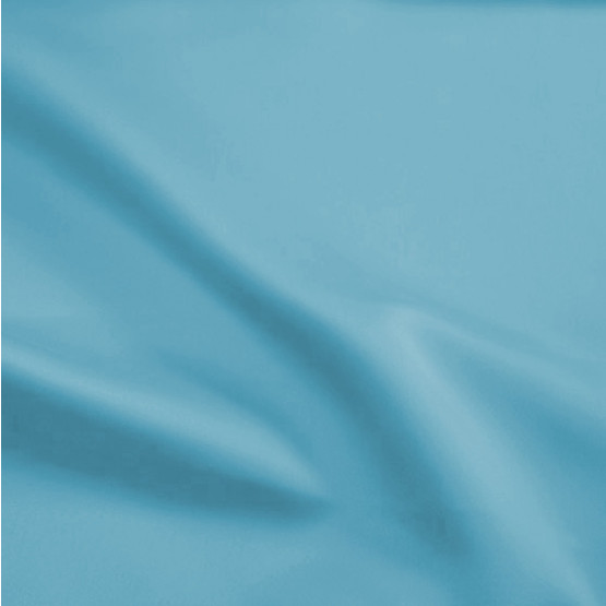 Tecido Cetim - Satin Italiano Sanjan Azul Hortênsia c/elastano 