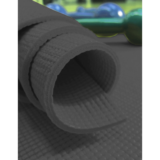 TAPETE YOGA KAP 5mm Grafite 2,00 x 0,60mt 100%PVC