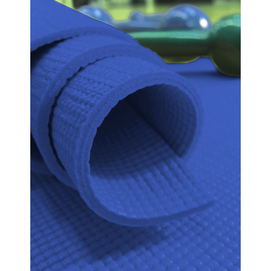 TAPETE YOGA KAP 5mm Azul Royal 2,00 x 0,60mt 100%PVC