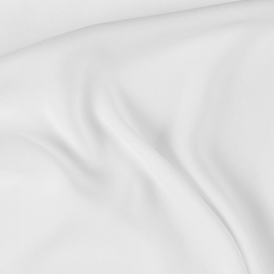 Tecido Crepe Georgette Branco Larg.147cm 100%Poliester 102gr/m²