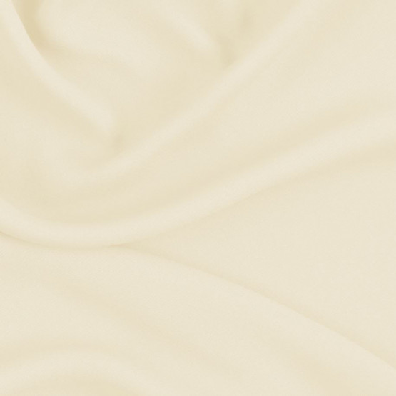 Tecido Crepe Georgette Marfim Larg.147cm 100%Poliester 102gr/m²