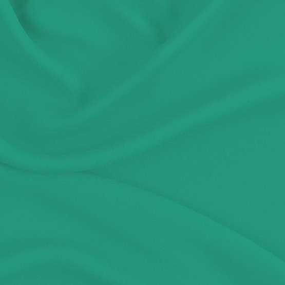 Tecido Crepe Georgette Verde Larg.147cm 100%Poliester 102gr/m²