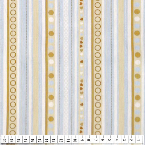 Tecido Tricoline Est Geom  Azul Largura 150cm 100%Algodão ref.5174G02