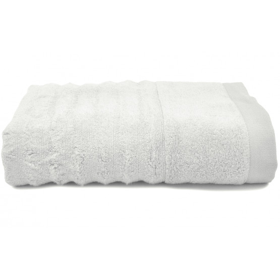 TOALHA BANHO OLIVIER 086x150cm Branco cor001 100%Algodão