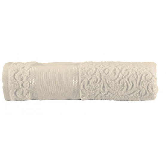 Toalha Banho Melina Banhão Bege cor 144 para Bordar 86x150cm 99% Algodão/1% Viscose de R$62,90 por