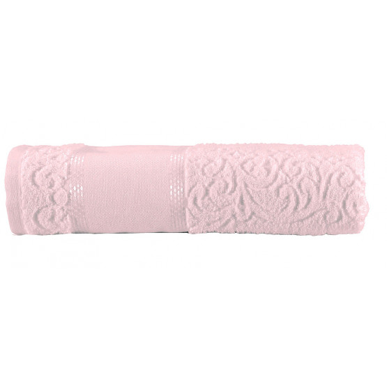 Toalha Banho Melina Banhão Rosa cor 229 para Bordar 86x150cm 99% Algodão/1% Viscose de R$62,90 por