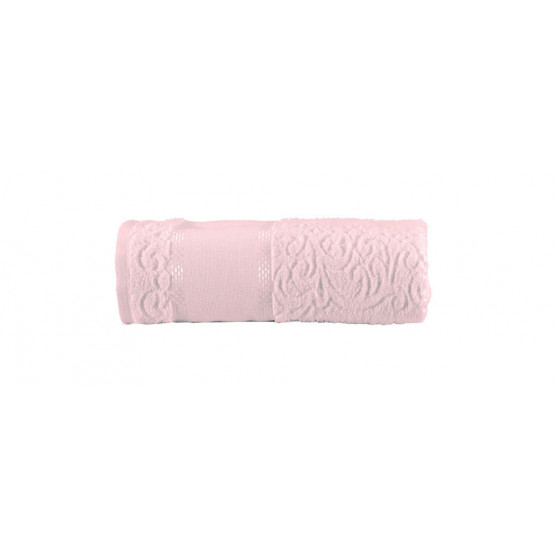 Toalha Rosto Melina Rosa cor 229 para Bordar 50x80cm 99% Algodão/1% Viscose de R$21,80 por
