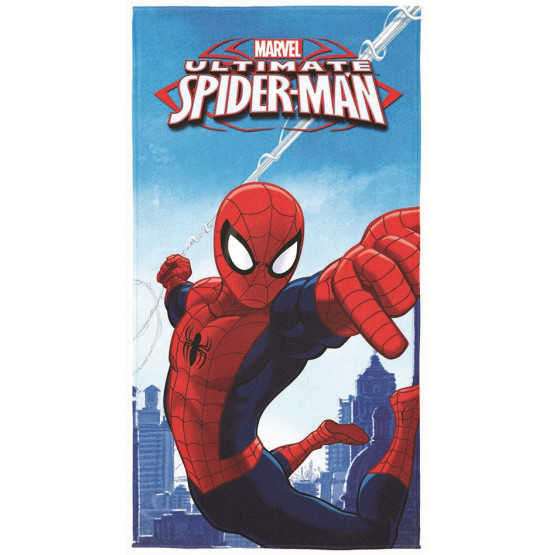 Toalha de Praia Infantil Spider Man Ultimate Aveludada Mod 1 - Lepper