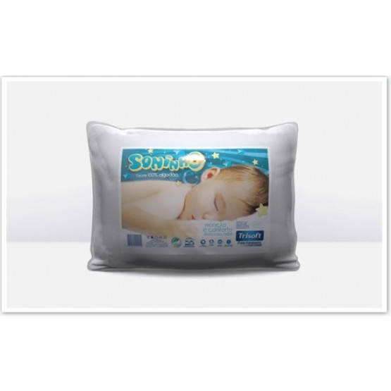  Travesseiro Infantil Soninho 40cm x 30cm