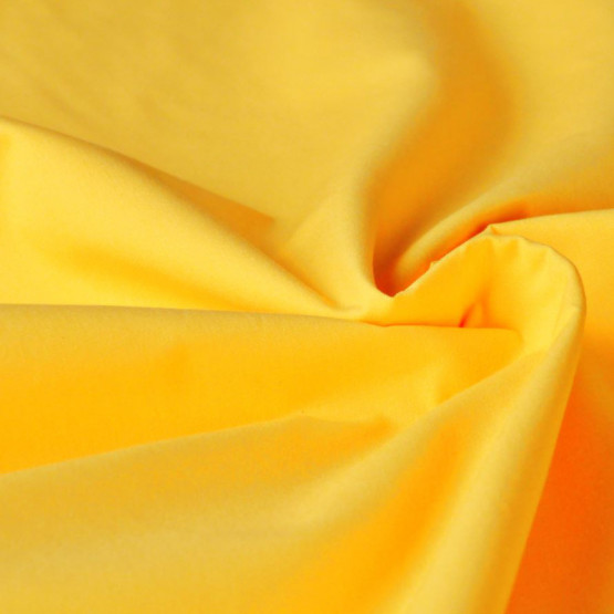 Tecido Tricoline Galles Lisa Amarelo Larg 1,50mt 100% algodão - TP1530 -120gr/m²