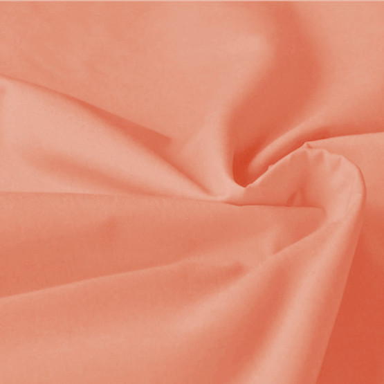 Tecido Tricoline Galles Lisa Laranja Larg 1,50mt 100% algodão - TP1530 -120gr/m²